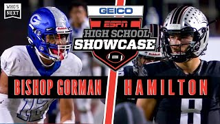 Bishop Gorman NV vs Hamilton AZ Football  ESPN Broadcast Highlights [upl. by Jarrell]