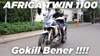 Honda CRF 1100 AfricA Twin Motor Adventure paling Cocok buat di Indonesia [upl. by Erapsag]