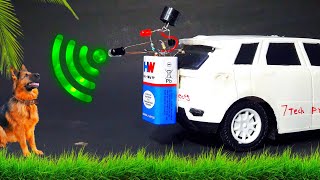 CAR parking sensor  simple sensor alarm  science project [upl. by Nnairek904]