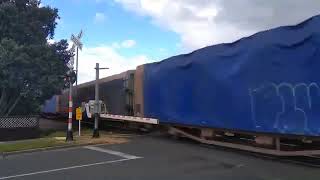 Bureta Road Level Crossing Tauranga [upl. by Attennyl775]