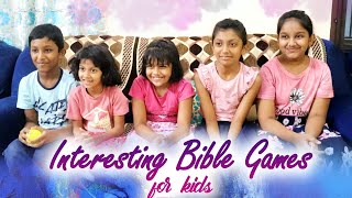 Interesting Bible Games for Kids  Dhanya Nithya Prasastha  Tessie amp Austin [upl. by Gaskins949]