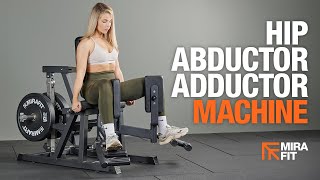 Mirafit Hip AbductorAdductor Machine [upl. by Anilev]