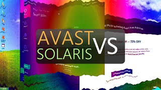 Avast AntiVirus VS Solaris Trojan Epilepsy Warning [upl. by Aserej]