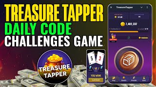 Treasure Tapper Daily Code  Treasure Tapper Challenge Game  Treasure Tapper Telegram Bot Update [upl. by Narok]