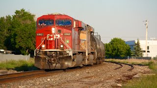 17 TRAINS IN 24 HOURS IN COCHRANE ALBERTA Featuring BNSFUP Heritage Units and MORE [upl. by Oinotnas]