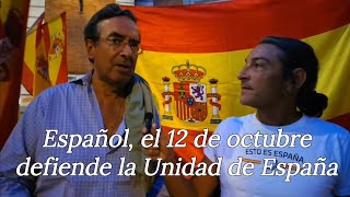 Amalio de Marichalar nos anuncia Español el 12 de octubre defiende la Unidad de España [upl. by Whitnell]