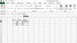 When Doing Excel Formulas How Do I Lock in a Number  Microsoft Excel Help [upl. by Ahsircal]