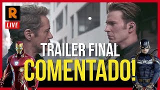 REACT TRAILER DE VINGADORES 4  Reaction AVENGERS ENDGAME  Alice Aquino [upl. by Otiv]