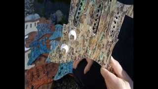 beautify your Stratocaster with custom abalone Pickguards by Pearlvibe PART 1 [upl. by Oakman571]