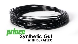 Prince Synthetic Gut with Duraflex String Review [upl. by Natsirk]