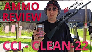 CCI  Clean22 PolyCoated Lead • Pink Round Nose 40 GR 22 LR 1235 FPS 50 Yard Rifle Ammo Test [upl. by Mauri688]