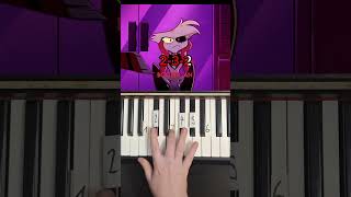 Loser Baby Hazbin Hotel Piano Tutorial shorts [upl. by Asiluj]