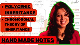 Genetics  Principles of Inheritance amp Variations  NEET 2025  Chromosomal Theory of Inheritance [upl. by Eutnoj]