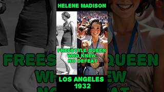 Swimming Legend Helene Medison Takes Center Stage in 1932 Los Angeles [upl. by Nommad]