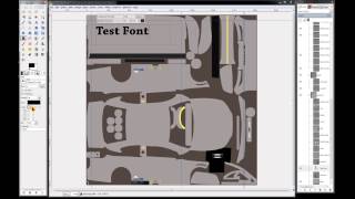 Gimp Tutorial for iRacing 5 Fonts Use with paths and basics [upl. by Ellenohs220]