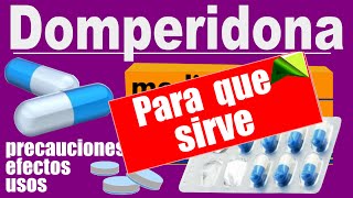 DOMPERIDONA gastroparesia diabetica reflujo para que sirve de todo un pelin [upl. by Gamal]