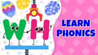 Digraphs  ch sh th ck ph gh wh  Rock N Learn Phonics Songs [upl. by Nostaw911]