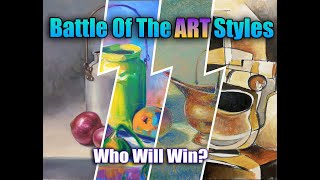 Battle of the Art Styles  Who Will Win HD 1080p impressionism fauvism realism cubism [upl. by Caffrey]