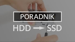 Poradnik  Wymiana dysku HDD na SSD w laptopie [upl. by Engis]