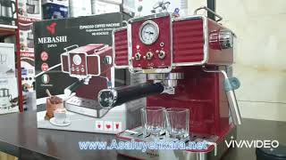 Espresso coffee machine mebashi MEECM 2020 [upl. by Malka677]