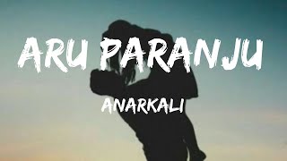 Aru paaranju  anarkali marikar  lyrical [upl. by Eelhsa]