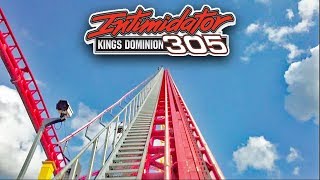 Intimidator 305 HD Front Seat On Ride POV amp Review Intamin Giga Coaster Kings Dominion [upl. by Alliscirp229]