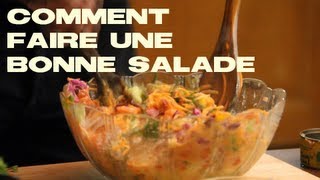 Comment Faire une bonne salade composée maison [upl. by Peih]