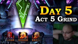 Day 5 Recap  Prepping for Act 6  Marvel Contest of Champions [upl. by Birgit114]