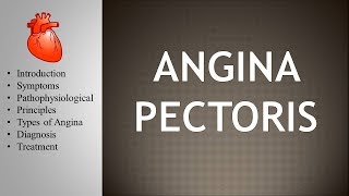 Angina pectoris pathophysiology types and diagnosis 💖 [upl. by Cassius]