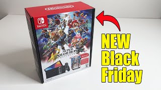 Switch OLED Super Smash Bros Ultimate Bundle  Black Friday 2023 [upl. by Crabb174]