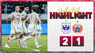 Highlight PSIS Semarang 21 Persija Kehilangan Poin di Semarang [upl. by Shiekh257]