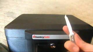 How to pick the lock on a sentry safe [upl. by Ranjiv]