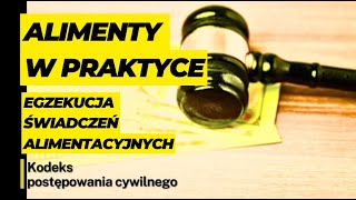 Alimenty w praktyce Egzekucja świadczeń alimentacyjnych [upl. by Ardnaeed42]