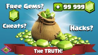 Clash of Clans Hack Cheats Free Gems  The TRUTH [upl. by Larentia900]