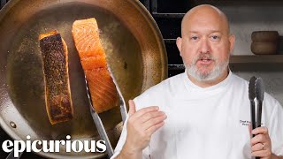 The Best Salmon Youll Ever Make RestaurantQuality  Epicurious 101 [upl. by Araid]