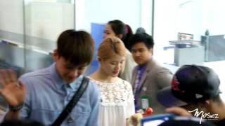 kwon twins at Suwannabhumi 08062013 FULL 1080p [upl. by Dilisio]