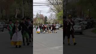 Sudbury Ancient Fyfe and Drum Companie Sudbury Massachusetts history parade fifeanddrum [upl. by Ardnohsed]