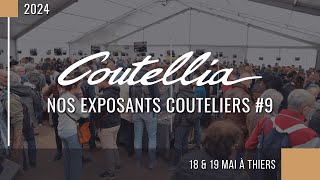 Coutellia 2024  couteliers dart et couteliers fabricants 9 [upl. by Ameluz]