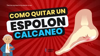 ¿Cómo HACER un MASAJE para el ESPOLÓN CALCÁNEO [upl. by Penthea]