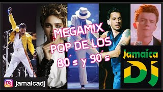 Clásicos Pop de los 80 y 90´s  Mega enganchados DJ Jamaica [upl. by Willette430]