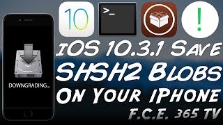 iOS 10 Downgrade  Save Your SHSH2 Blobs on iPhone No PC [upl. by Friederike]