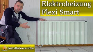 AeroFlow Elektroheizung FlexiSmart  Einbau Bedienungsanleitung amp Erläuterung zu Elektroheizungen [upl. by Keely]