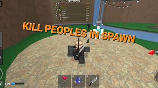 Kill people In spawn GLITCH  KAT [upl. by Uile]