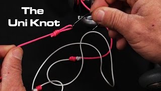 The Only Fishing Knot You Need  The Uni Knot  Saltwater Experience [upl. by Lolanthe885]