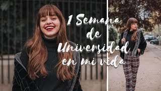 1 SEMANA DE UNIVERSIDAD EN MI VIDA [upl. by Eizus241]