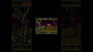 Splatterhouse arcade boss fights splatterhouse retrogaming gamingvideos horrorgaming [upl. by Gusella]