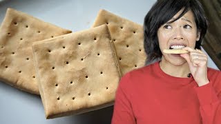 HARDTACK Civil War Era Recipe amp Taste Test  Will I chip a tooth [upl. by Akel]