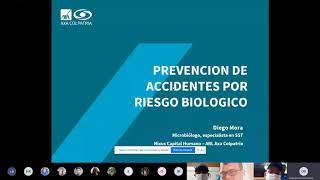 CAPACITACIÓN PREVENCIÓN RIESGO BIOLÓGICO [upl. by Hauge]