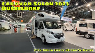 2024 Adria Coral XL 660 Sl Axess Interior And Exterior Caravan Salon 2023 Dusseldorf [upl. by Jack]