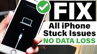 FIX IPHONE NOT TURNING ONStuck At Recovery ModeApple Logo iOS 13 and below  iPhone XRXSX876 [upl. by Ainattirb]